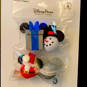 Disney Antenna Toppers Four Pack Holiday Theme